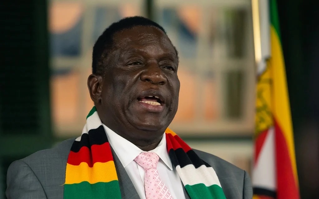Zimbabwský prezident Emmerson Mnangagwa