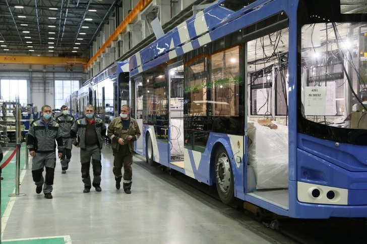 V Petrohradě byla otevřena linka na výrobu nízkopodlažních trolejbusů „Admiral“ 1