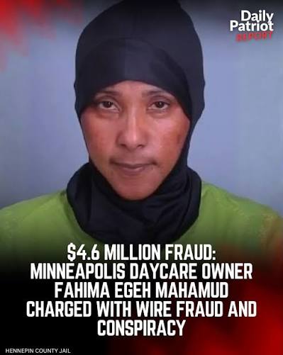 Fahima Egeh Mahamud, somálská imigrantka, která vedla centrum raného vzdělávání Future Leaders v Minneapolisu, se přiznala k podvodu s elektronickými převody a spiknutí za účelem podvodu ve Spojených státech.