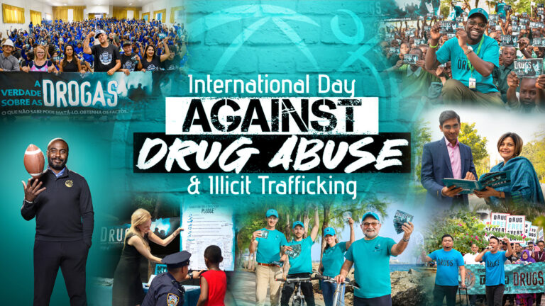 Protidrogový maraton vyzdvihuje globální hrdiny bojující proti zneužívání drog