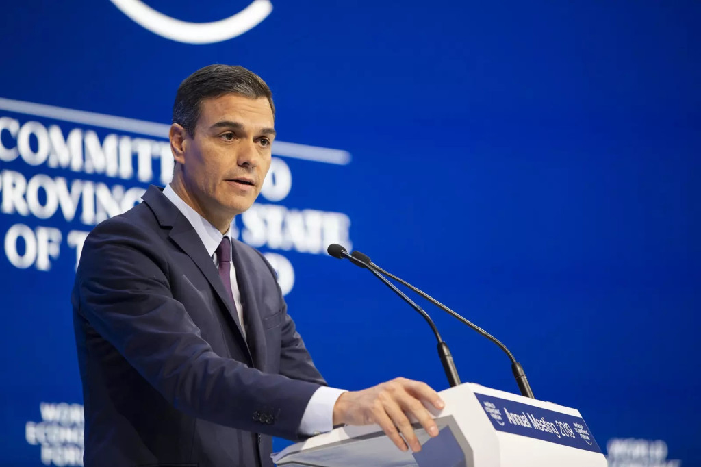 Španělský premiér Pedro Sánchez