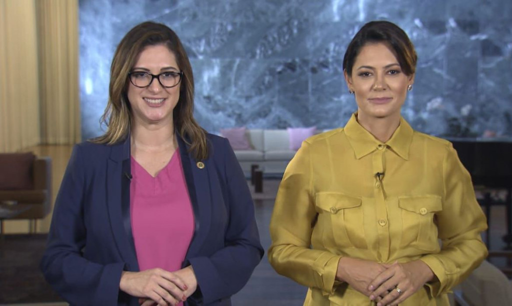 Brazilská ministryně a první dáma Brazílie představují vládní akce zaměřené na ženy